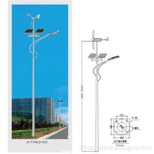 Wind power LED outdoor light